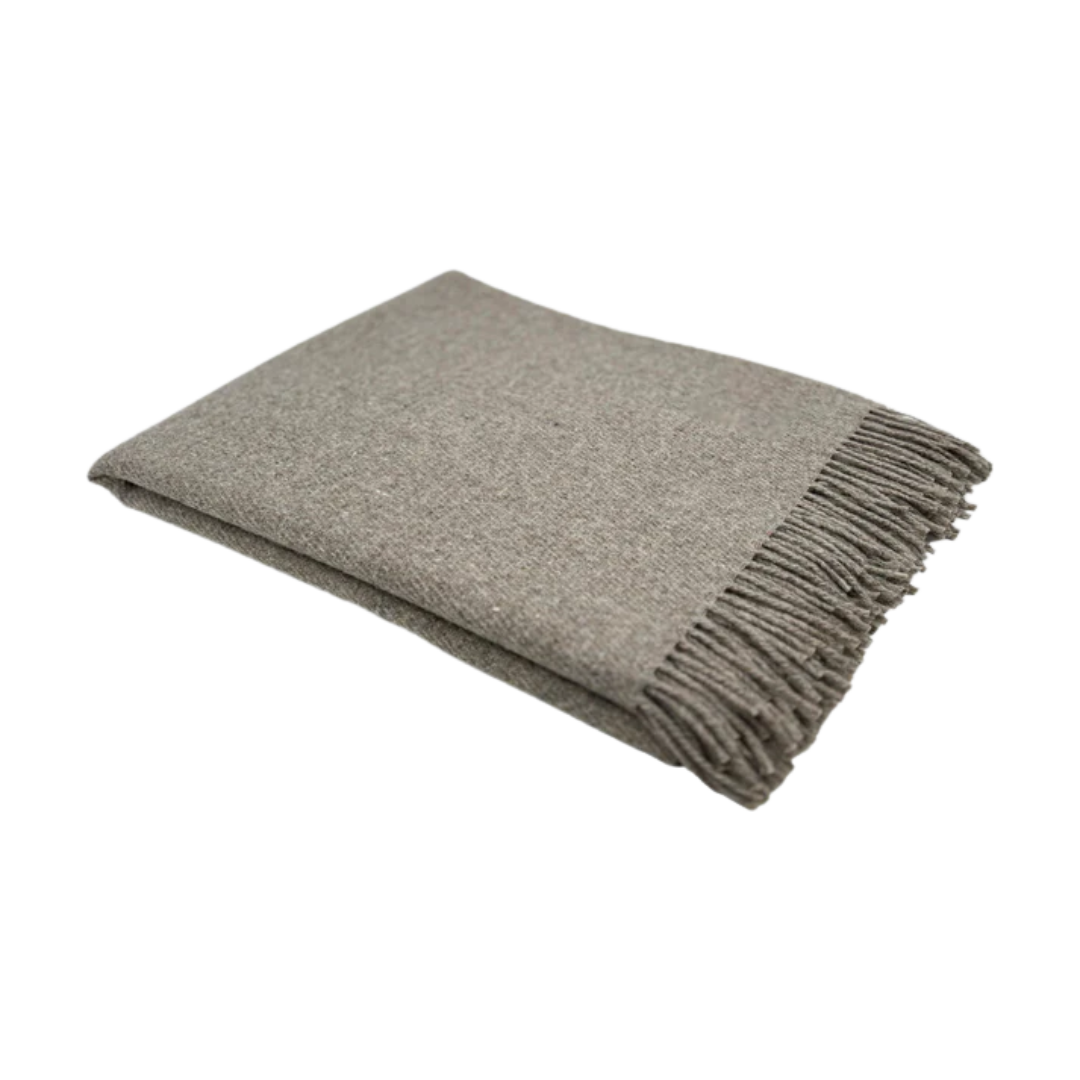 Forever Pebble Gerecyclede Merino Blankie 200x145 cm