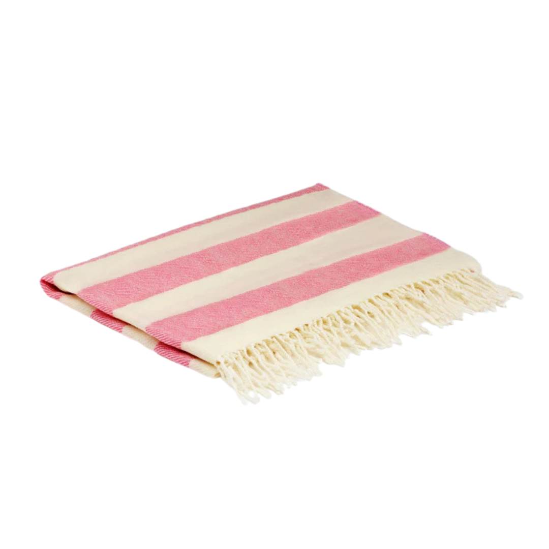 Whispering Pink Merino Baby Blankie 100x75 cm